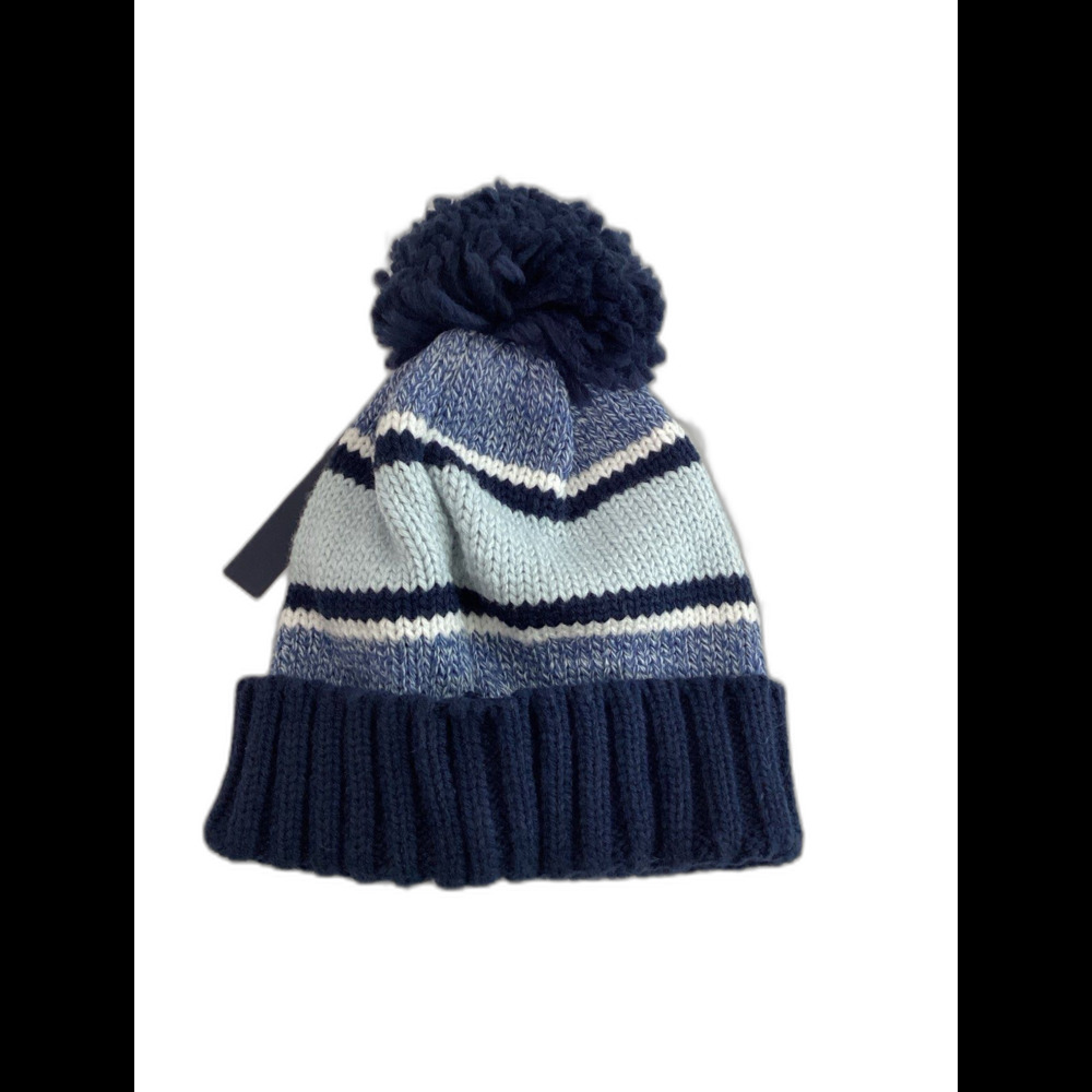 Reebok Beanie Hat Kids Unisex Youth Beanie Size 2T-4T Color Blue Embroidered - Picture 2 of 3